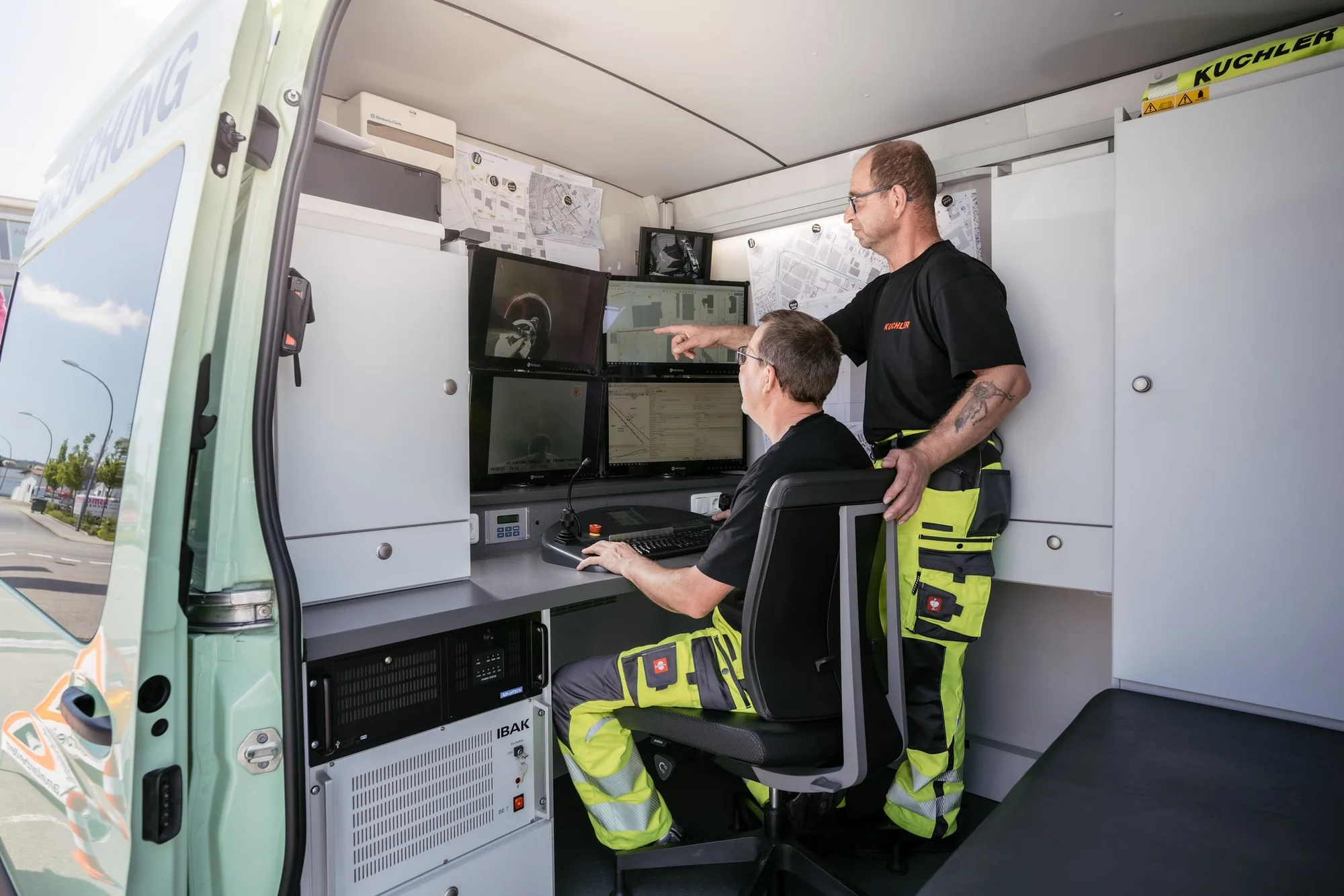 Flachdachbekiesung auf einem Gebäude in Ansbach